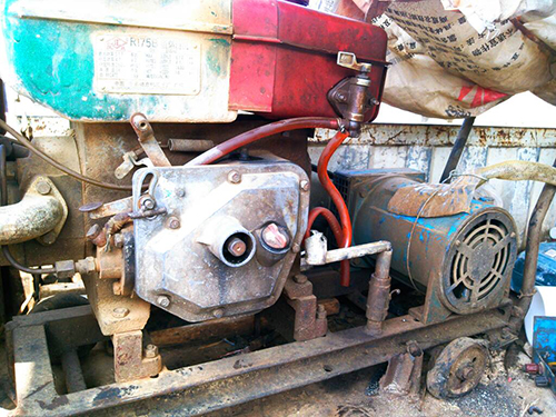 华南热作学院单杠柴油机发电机出租